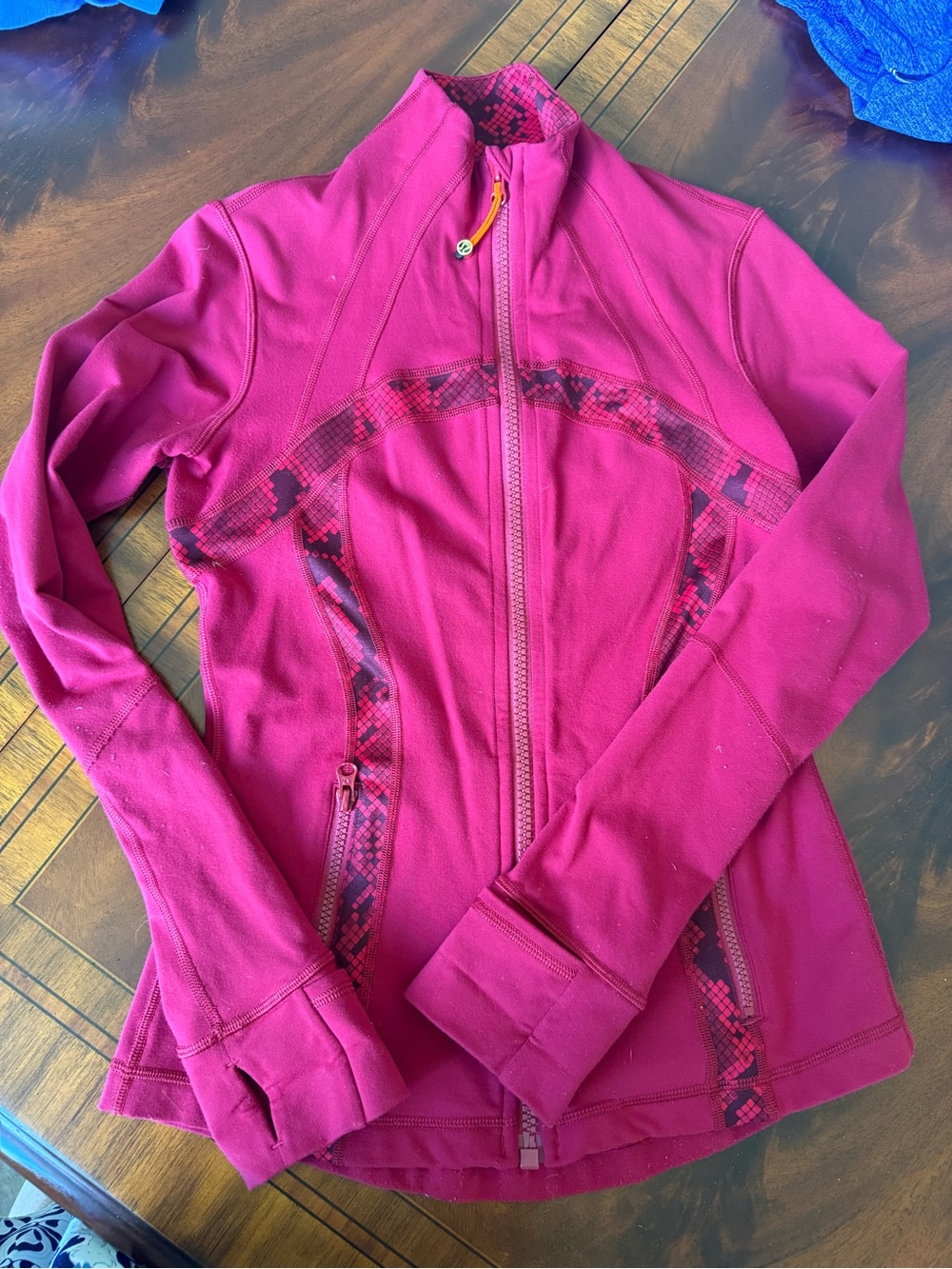 lululemon athletica Cranberry Full-Zip Jacket
